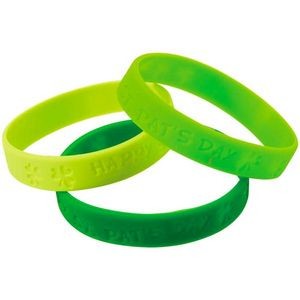 St. Patrick's Day Rubber Band Bracelet (Case of 48)