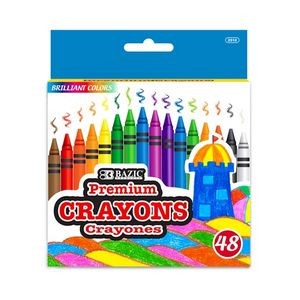 Crayons - 48 Assorted Colors (Case of 24)