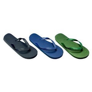 Men's Basic Flip Flops - Assorted Colors, Size 9.5-11.5 (Case of 120)