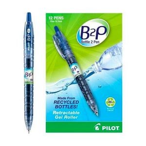 Pilot BeGreen B2P Gel Pens - Blue, 0.7 mm, 12 Pack (Case of 12)