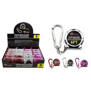 6 Keychain Tape Measure (Case of 192)