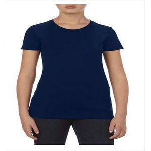 Ladies Fit T-Shirt - Navy - Large (Case of 12)
