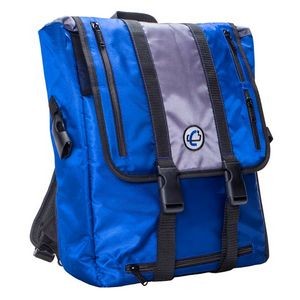 Backpacks with Binder Holders - Blue/Grey (Case of 6)