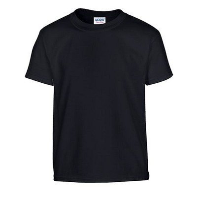 Gildan Irregular Youth T-Shirt - Black - Xsmall (Case of 12)