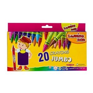 Jumbo Crayons - 20 Colors (Case of 48)