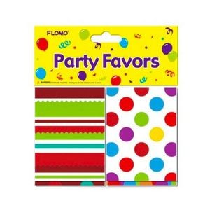 Mini Party Favor Notebooks - Assorted Geometric Design, 8 Pack (Case o