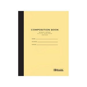 Composition Books - Wide Ruled, 20 Sheets, Paperback (Case of 288)
