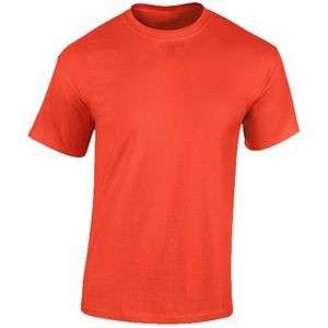Lofteez HD Cotton T-Shirt - Orange, Small (Case of 12)