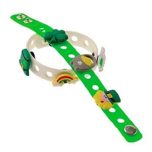 St. Patrick's Day Plug Bracelets (Case of 14)