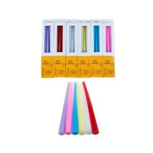 10 Taper Candles - 6 Colors, Unscented, 3 Pack (Case of 60)