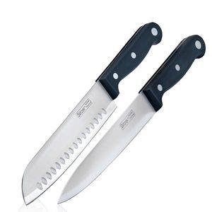 Knife Sets - 2 Pack, Santoku & Carving (Case of 24)