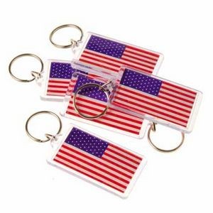 American Flag Key Chains (Case of 7)