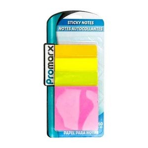 Neon Sticky Notes - 4 Pack, 40 Sheets (Case of 48)