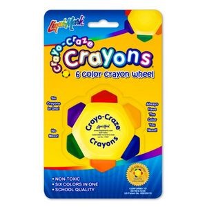 Crayon Wheels - 6 Colors (Case of 96)