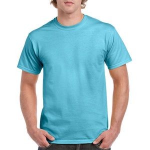 Gildan Heavy Cotton Men's T-Shirt - Sky, Medium (Case of 12)