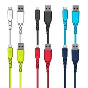 iPhone & iPad Chargers - 12 Pack, Assorted, 3' (Case of 1)