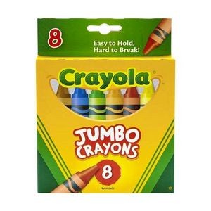 Crayola Crayons - 8 Count, Jumbo (Case of 24)