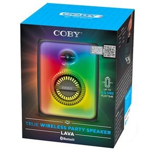 Wireless Party Speakers - Black, Lava Lights (Case of 12)