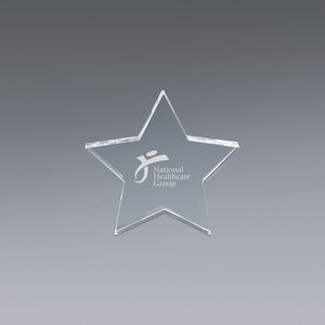 Star Paperweight Large Award
