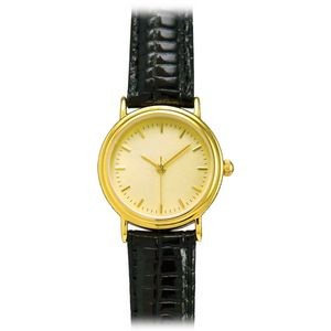 Matsuda Double Rings Men's Watch w, 18K Gold Plated Case