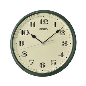 Seiko QXA796M Classic Wall Clock - Dark Green