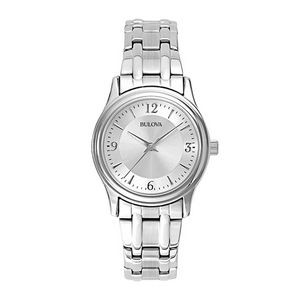 Bulova 96L005 TFX Pair Collection Ladies Watch - Silver
