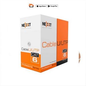Nexxt Networking Cat6 1000ft Bulk Box – Gray