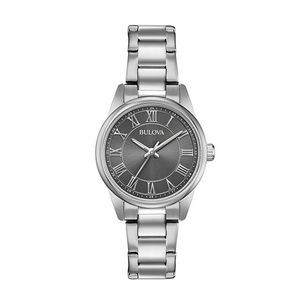 Bulova 96L272 TFX Pair Collection Ladies Watch - Silver