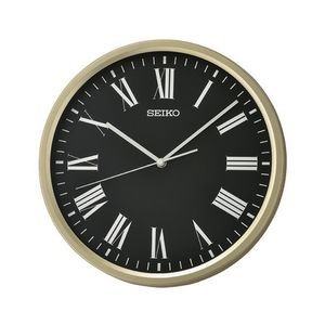 Seiko QHA009G Classic Wall Clock - Gold