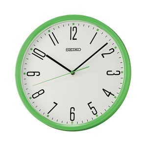 Seiko QHA011M Decorator Clock - Green