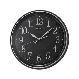 Seiko QXA798K Classic Wall Clock - Black