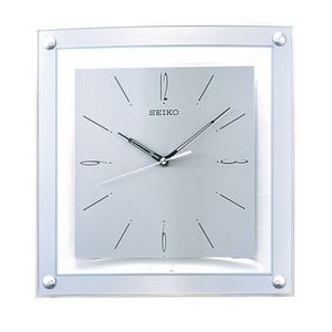 Seiko QXA330S Wall Clock - Silver