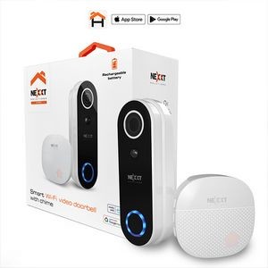 Nexxt Smart Home Wifi Video Doorbell 1080p – White