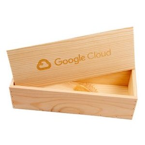 Long Solid Wooden Box