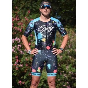 WING-Short Sleeve Tri Suit