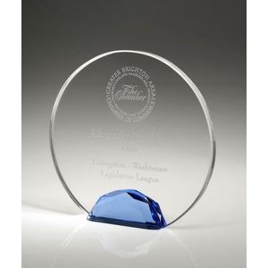 Jeweled Halo Crystal Award, 5 1/2