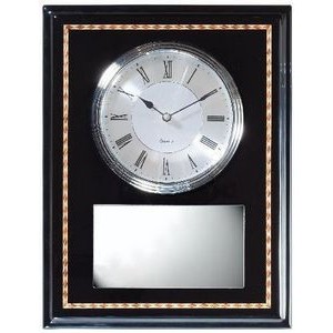 Wall/Desk Plaque Clock Award, 13"H