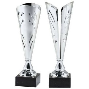 Silver Metal Stars Trophy Cup 15