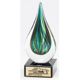 Forest Twist Art Glass Award 7