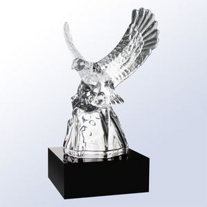 Spirit Eagle Award, with Back Base, 10"H