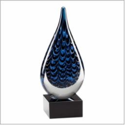 Atlantic Blue Art Glass Award 9