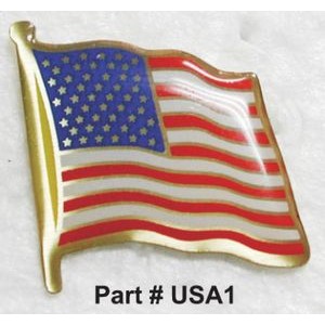 3/4" USA Flag Lapel Pin