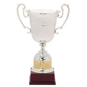 Silver Plated Italian Cup 22" H