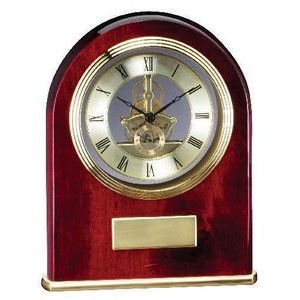 Rosewood Clock, 8" x 10 1/2"