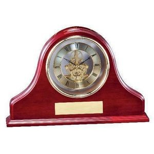 Rosewood Clock, 13" x 9"