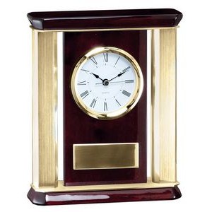 Rosewood Mantle Clock, 7 1/2" x 9"