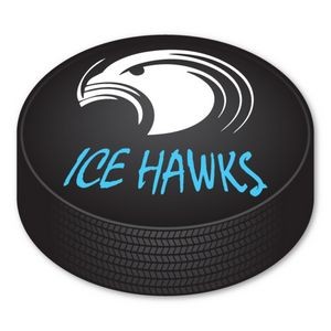 Hockey Puck Magnet - 3.5" x 3" - 30 mil - Outdoor Safe