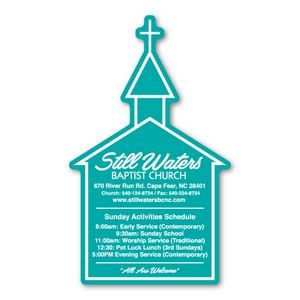 Church Magnet - 2.25" x 3.75" - 30 mil - Outdoor Safe