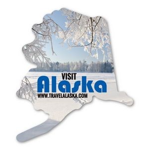 Alaska Magnet - 3.75" x 4.3" - 30 mil - Outdoor Safe
