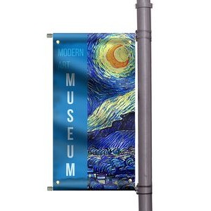 Double Sided Pole Banner Kit - 24" x 72"
